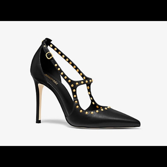 NWT 🔥 MICHAEL Michael Kors Ava Pump - Size 9.5 - Black - Picture 2 of 10